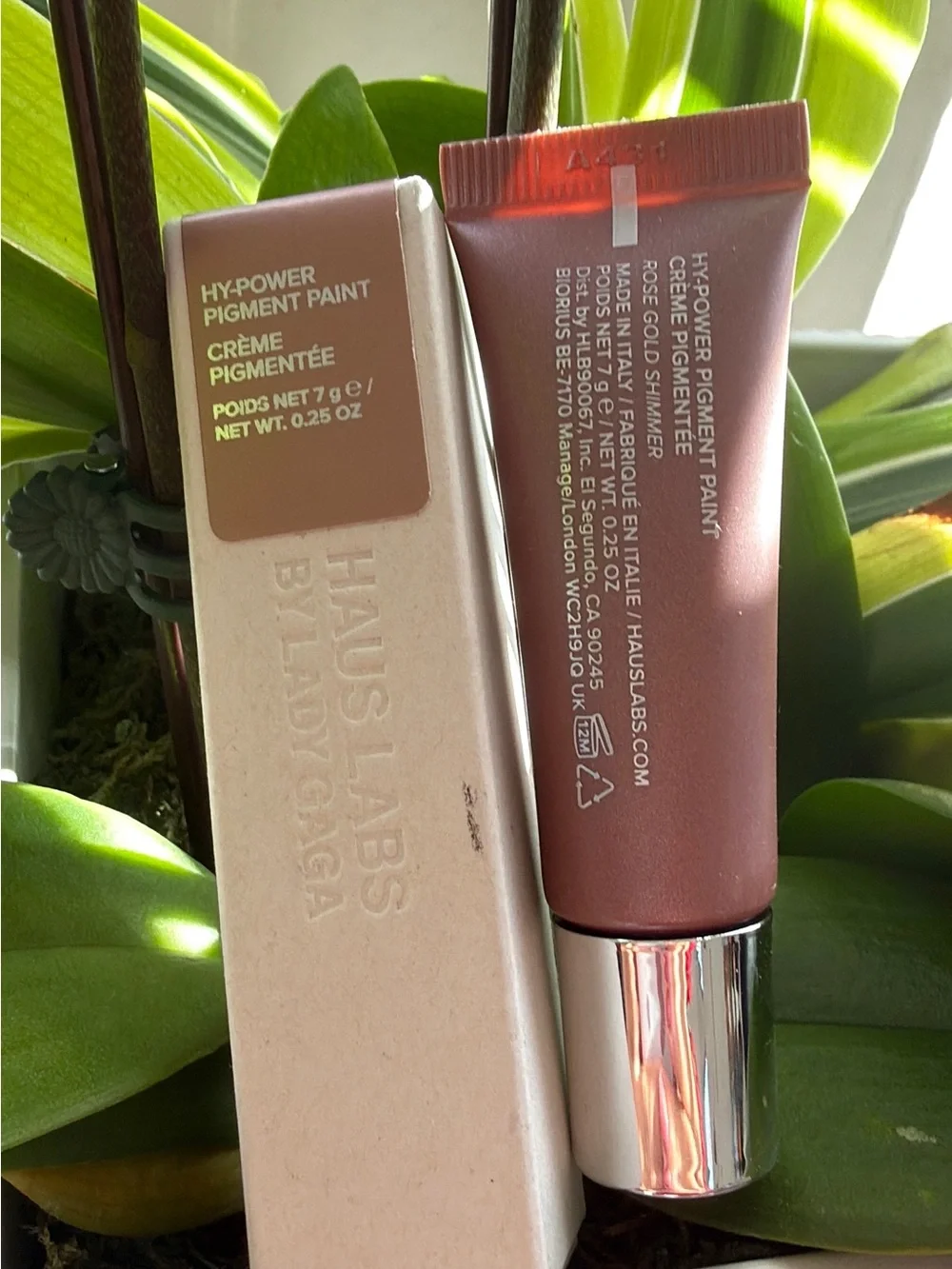 Haus Labs By Lady Gaga Hy-Power Pigment Paint Cream — Rose Gold Shimmer